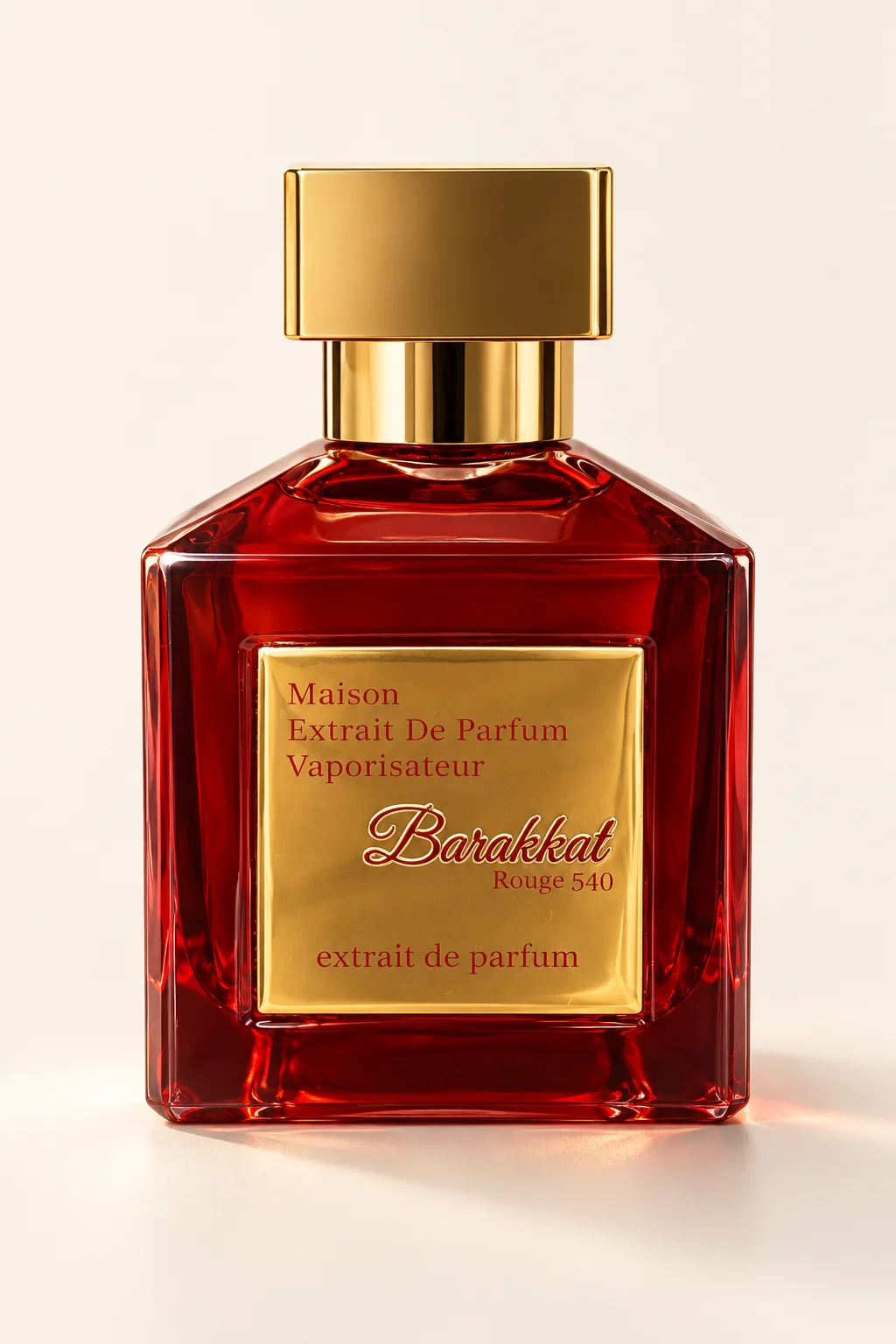 Flacon Barakkat Rouge 540 de Fragrance World